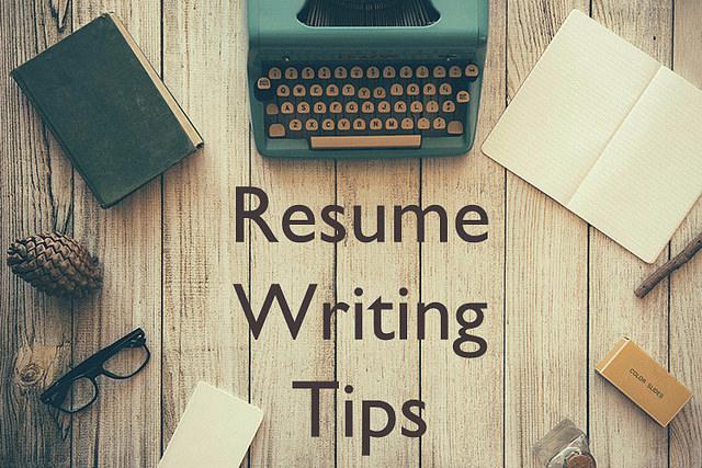 Resume writing tips, guidelines, objectives