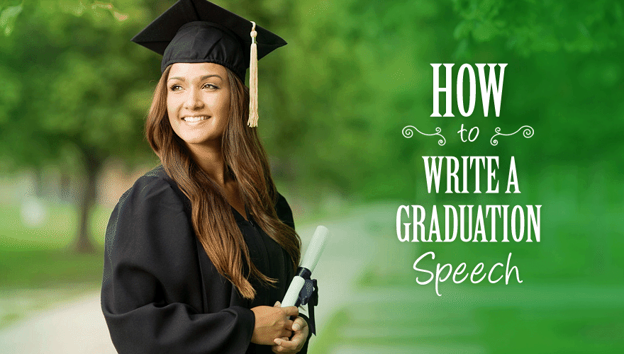 what to avoid when writing a graduation speech