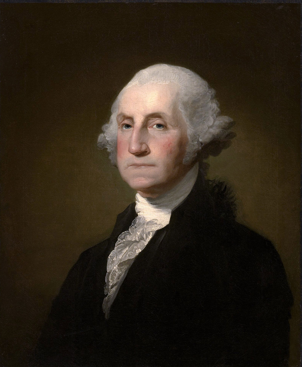 The portrait of George Washington