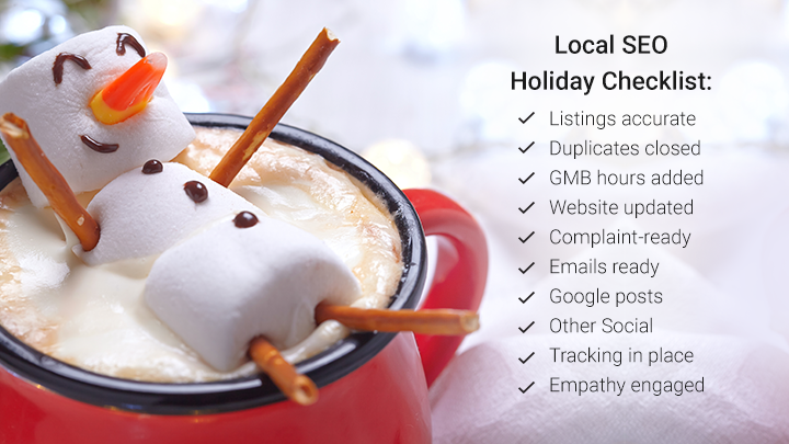 local seo holiday checklist