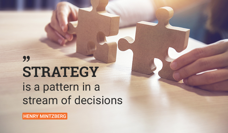 Strategy is a pattern in a stream of decisions