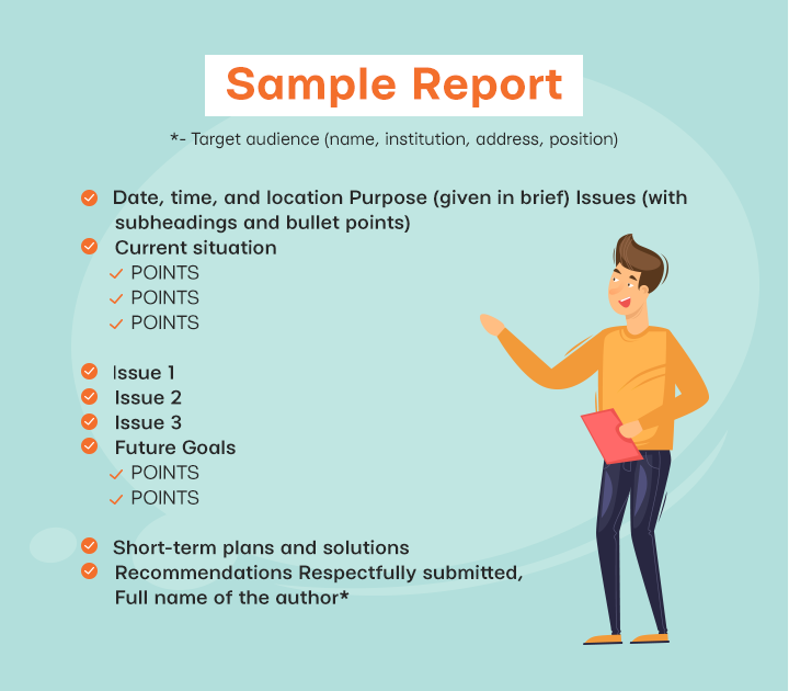 Sample Report Writing to Be Applied as a Template