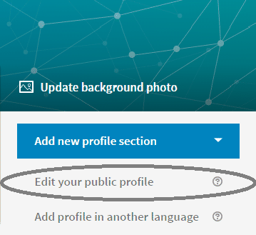 How do I hide my LinkedIn public profile