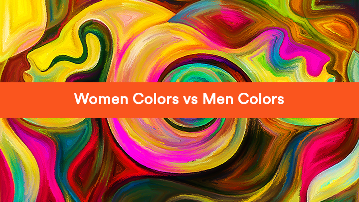 Women Colors vs Men Colors