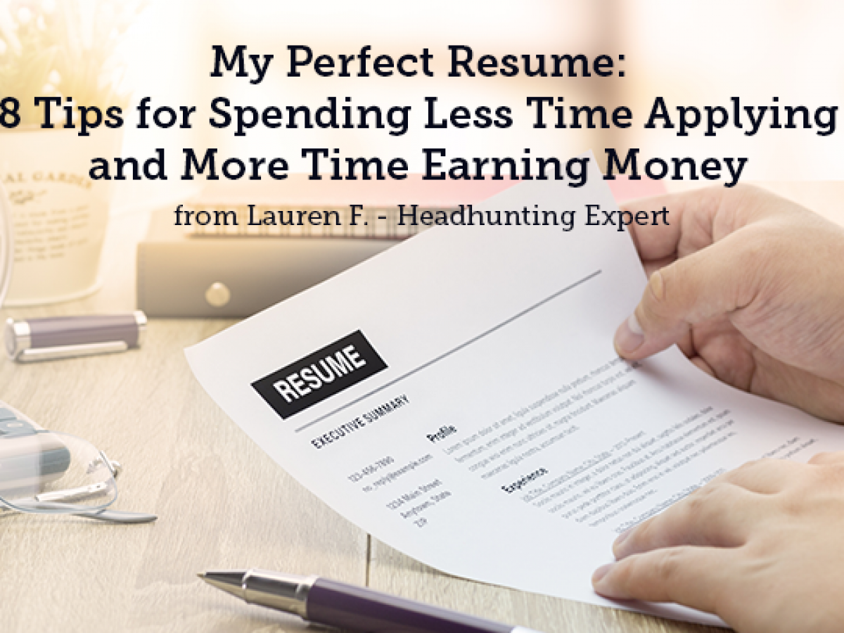 How To Get Fabulous resume On A Tight Budget