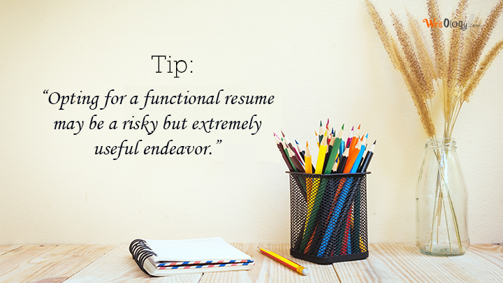 tips on writing a functional resume