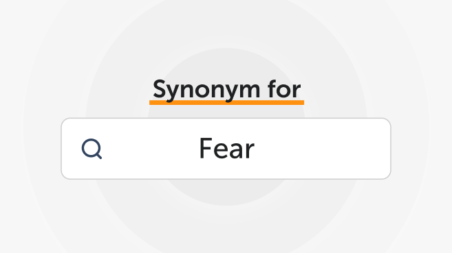 Another Word For Fear Not