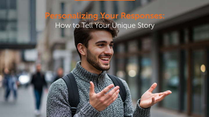 Personalizing Your Responses: How to Tell Your Unique Story